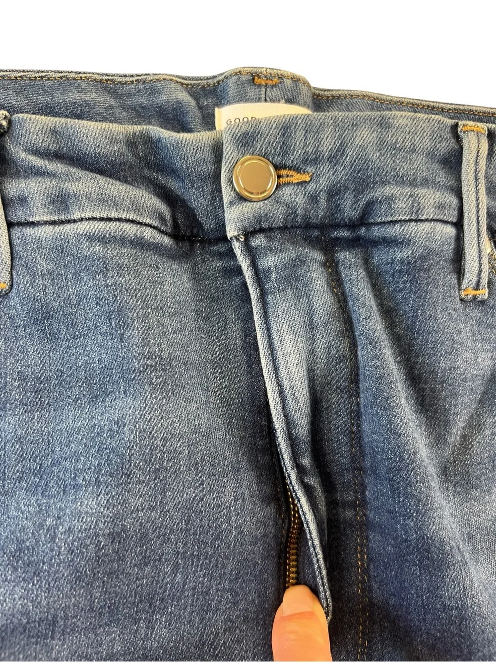 New Good American good flare jeans high Rise - Picture 5 of 16